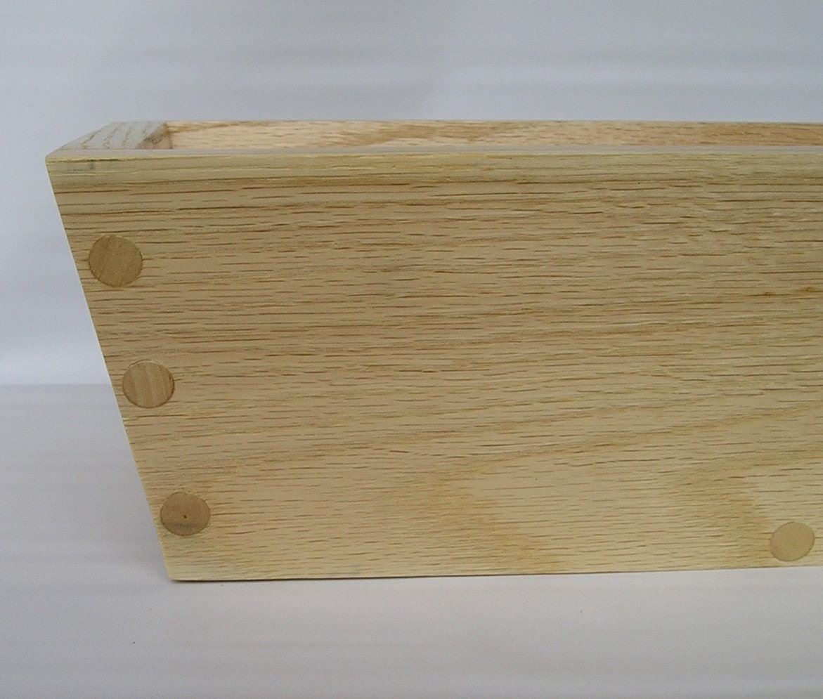 Reclaimed Ash Angled Box