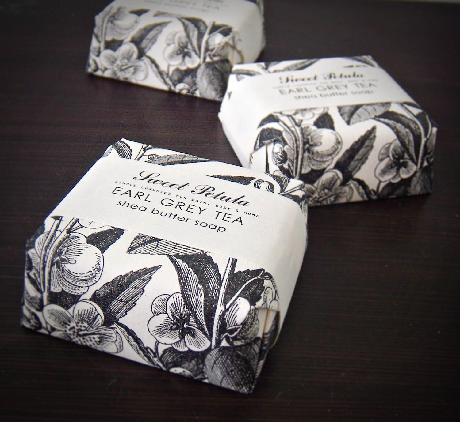Earl Grey Tea Shea Butter Soap - by Sweet Petula