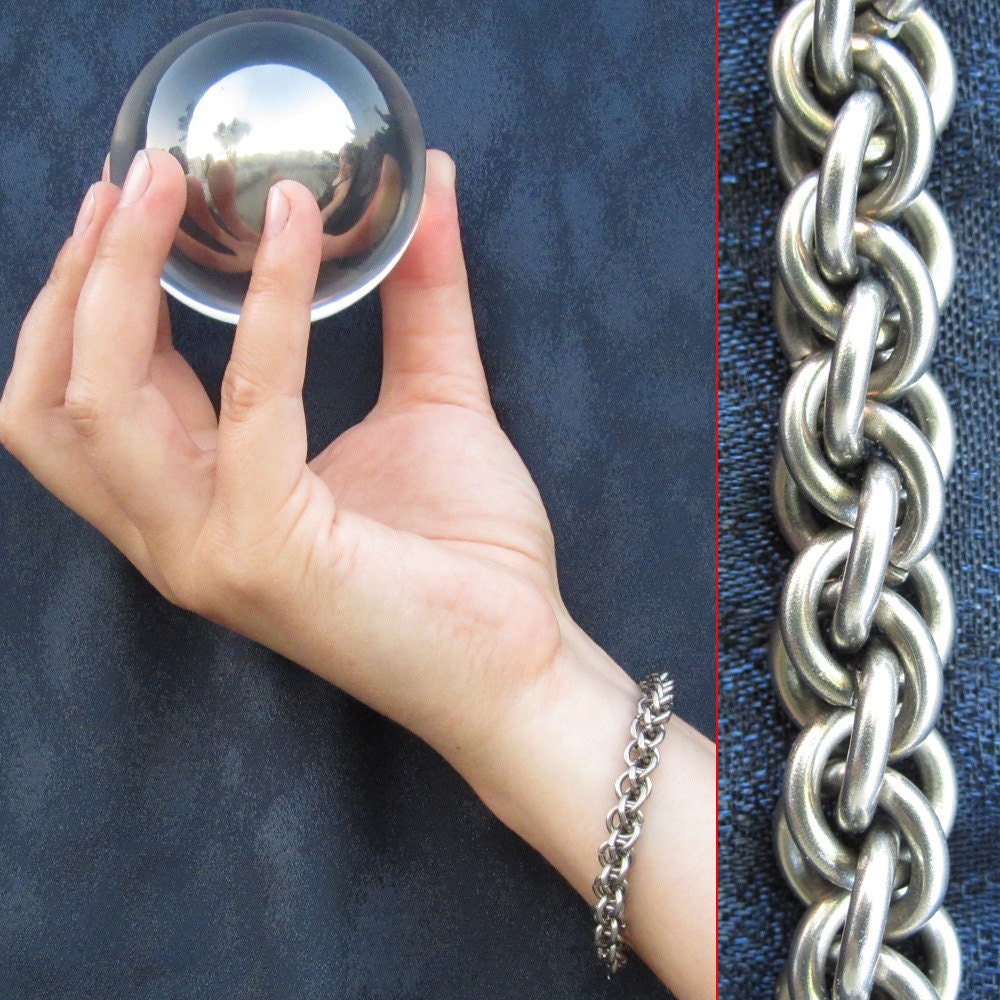 Bracelet - Steel - Jens Pind Linkage (JPL) - Stainless Chainmaille