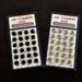 Reserved for Laura-5MM Japanese Gondola 510 Snap Closures for Babie/Dolls Clothing-Silver