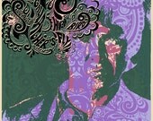2012 Noel Gallagher's High Flying Birds screen-printed gig poster Ohio