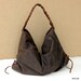 Brown Antiqued Leather Hobo Bag by Stacy Leigh RESERVED for Osuchick