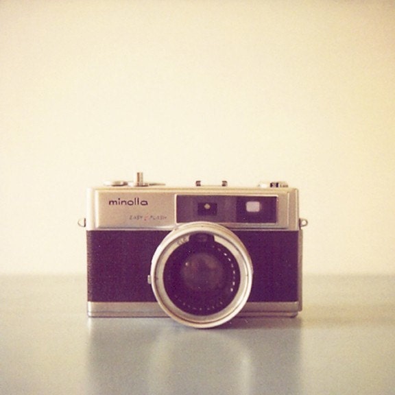 The Vintage Cameras - set of 4 8x8 photographs - as seen in Home Beautiful