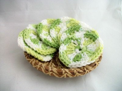 Facial Scrubbies / Set of Seven