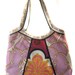 Shoulder Handbag/Tote/Purse - New Design- Anna Maria Horner Drawing Room Rose Gold