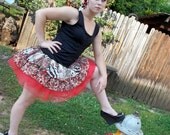 Floral Rouge Tutu