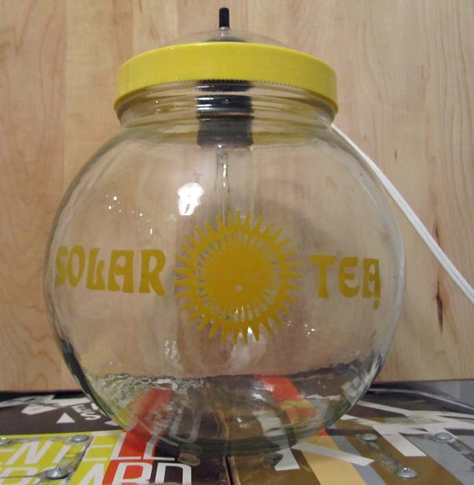 Recycled Solar Tea Lamp