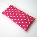 Fuchsia Dot Therapeutic Eye Pillow