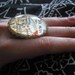 The Traveler- Map of New York and Philidelphia large size brass adjustable cocktail ring