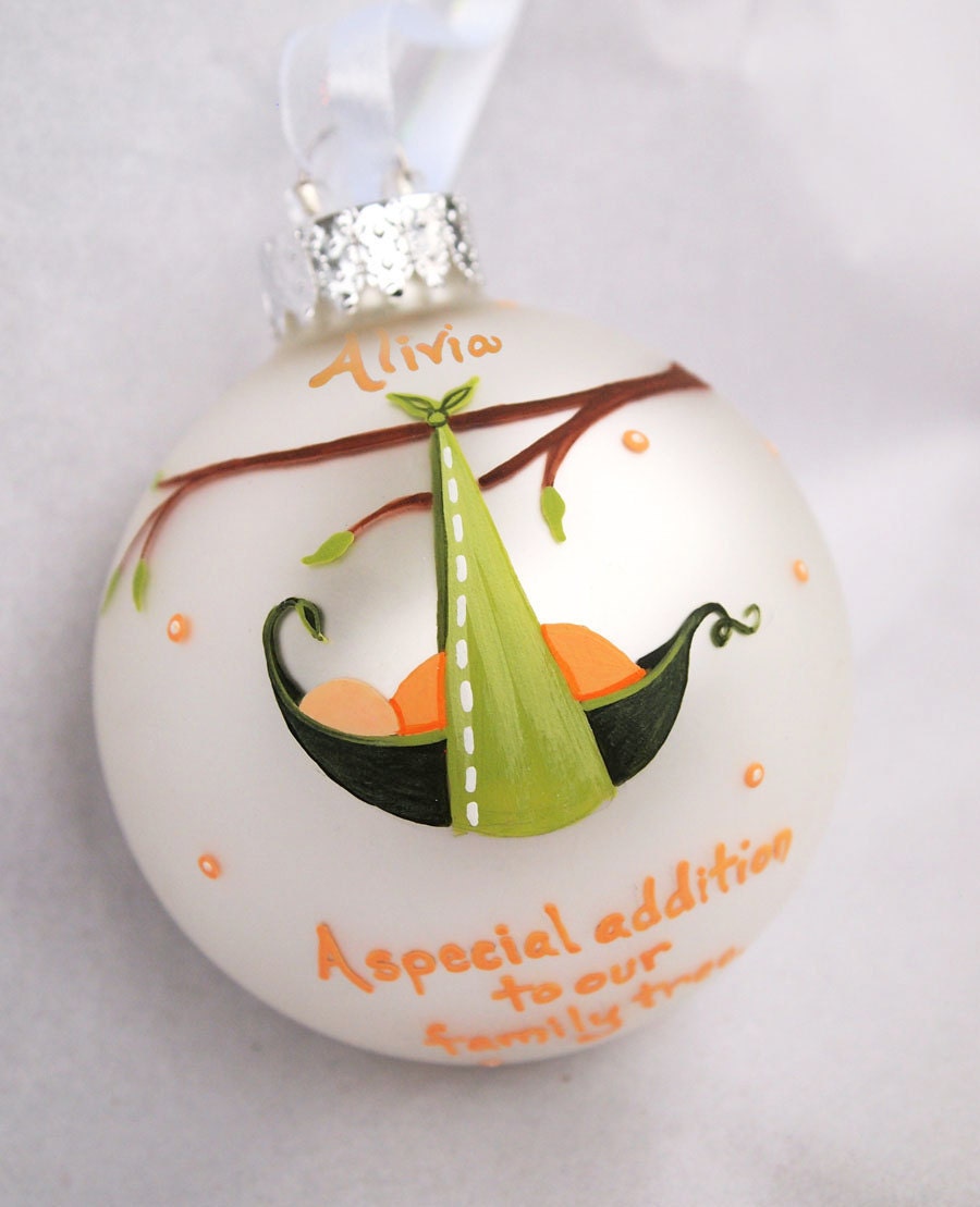 New Addition Baby Ornament - gender neutral