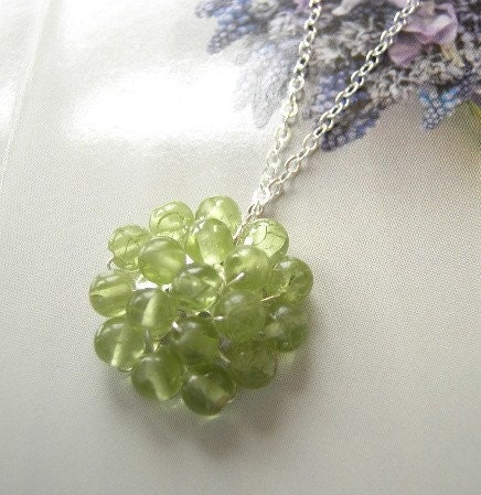 Peridot Pendant Necklace