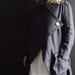 Long Dark Gray Linen Jacket