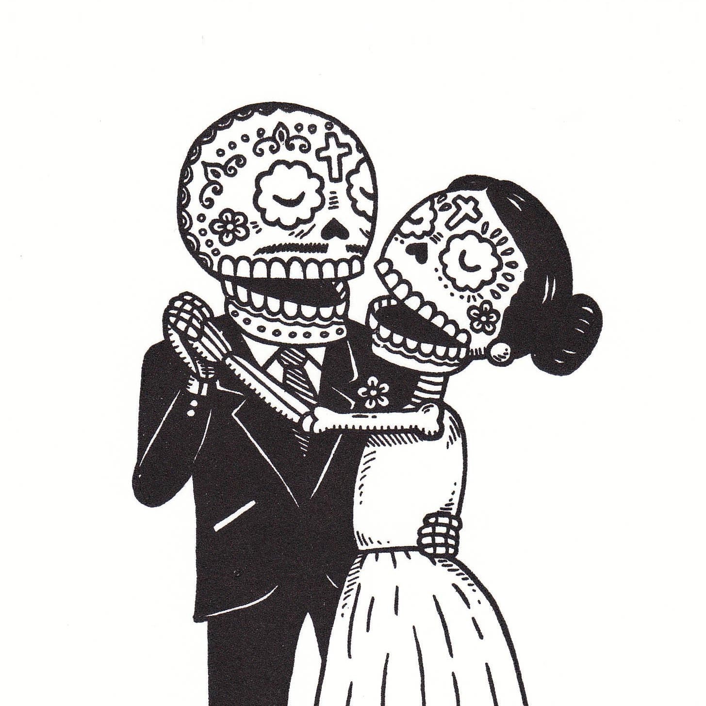El Baile Limited Edition Gocco Serigraph