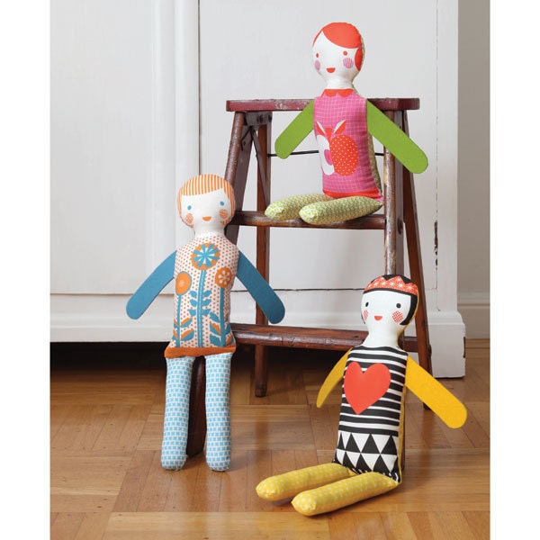 Organic Cotton and Wool Doll: Queen of Hearts