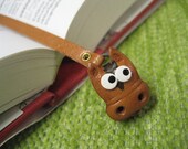 HORSE Zodiac 3D Leather Mini  Animal Bookmark VANCA Petit Mascot Japanese