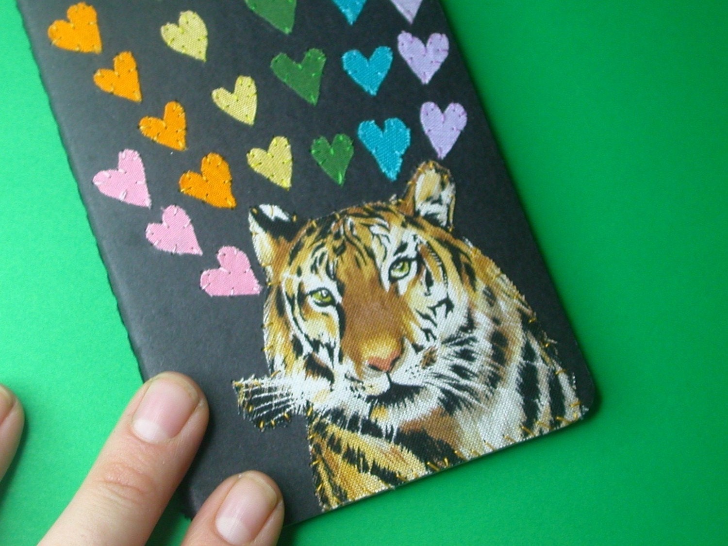 ferocious tiger pocket journal