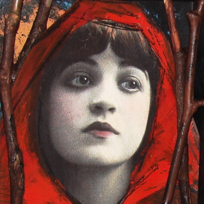 Custom Portrait - Red Riding Hood - The Perfect Birthday Gift for your Favorite Girl