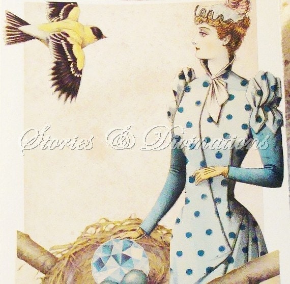 Downton Abbey - Victorian Collage Card