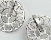 Lucky Wheel Earrings-Sterling Silver