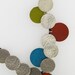 Silver Buttons and Color Necklace