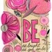 be as bright - 11X14 GICLEE PRINT, botanical collage, Susan Black