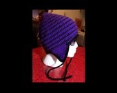 Warm n' Trendy Ear Flap Hat Pattern- Adult size- PDF