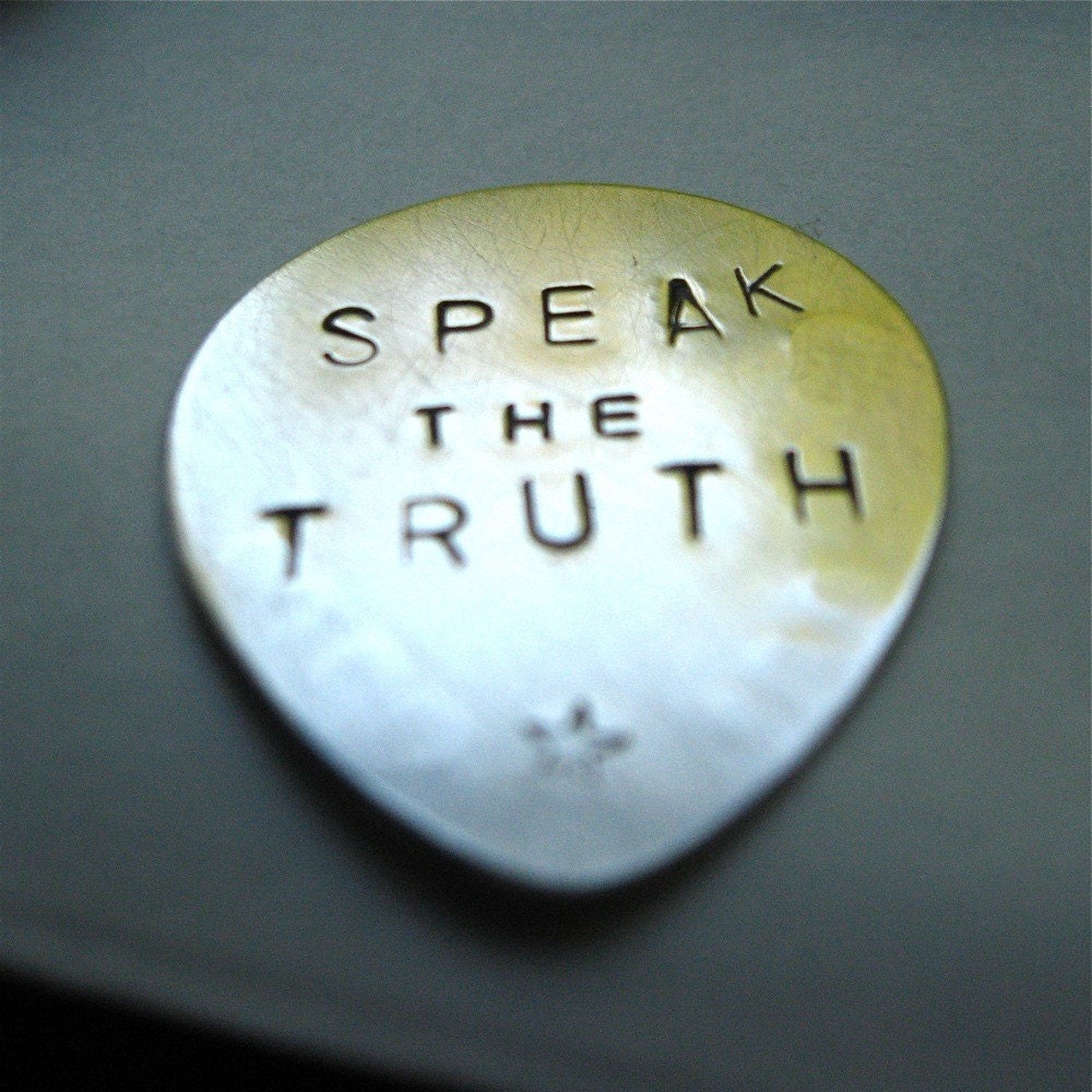custom personalized hand stamped sterling silver guitar pick plectrum music musical gift