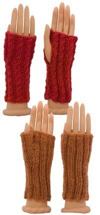 knitting: Pattern Review: Convertible Mittens, aka fingerless
