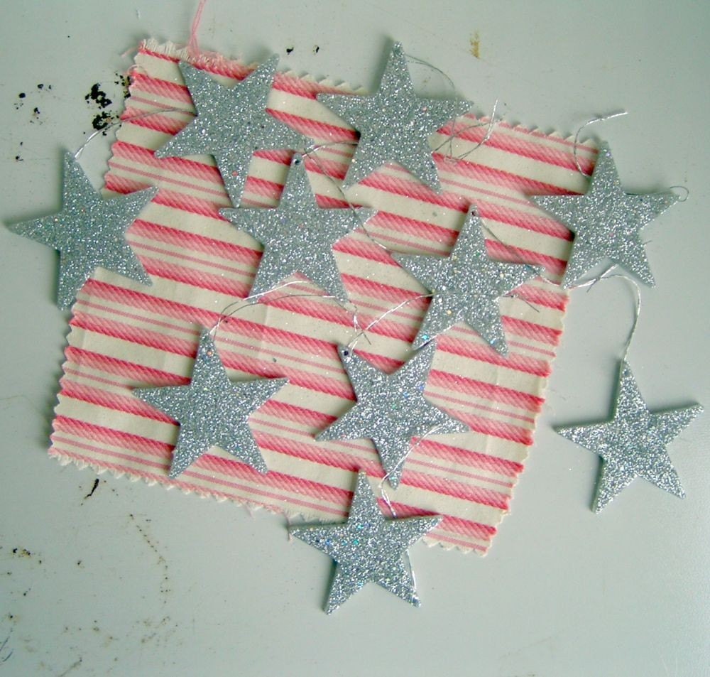 Twinkle Twinkle Glitter Stars. 10 Piece