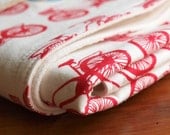 CHERRY CRUISER organic cotton baby blanket