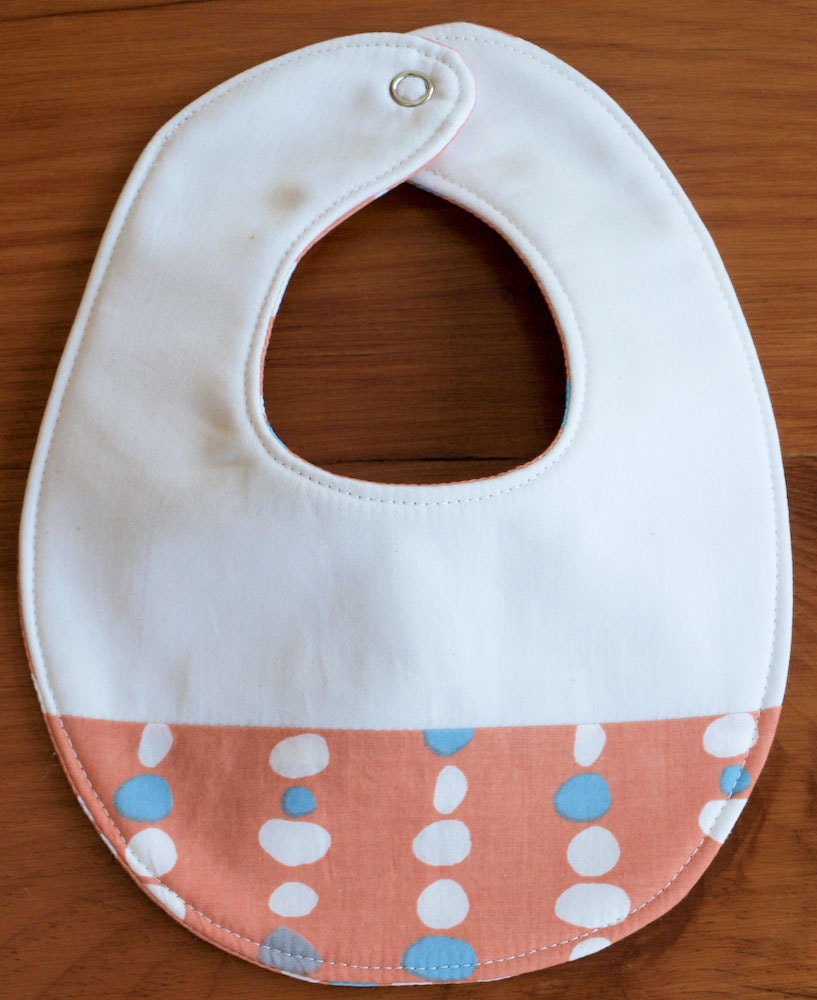 Organic Baby Bib in CUTE CRITTERS, Choose your Favorite