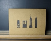 NY Landmark Greeting Card