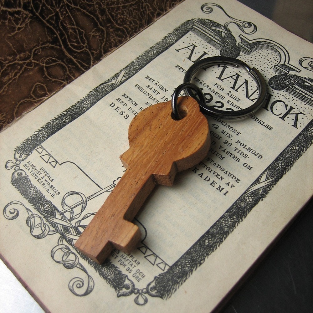 Wooden Key Ring