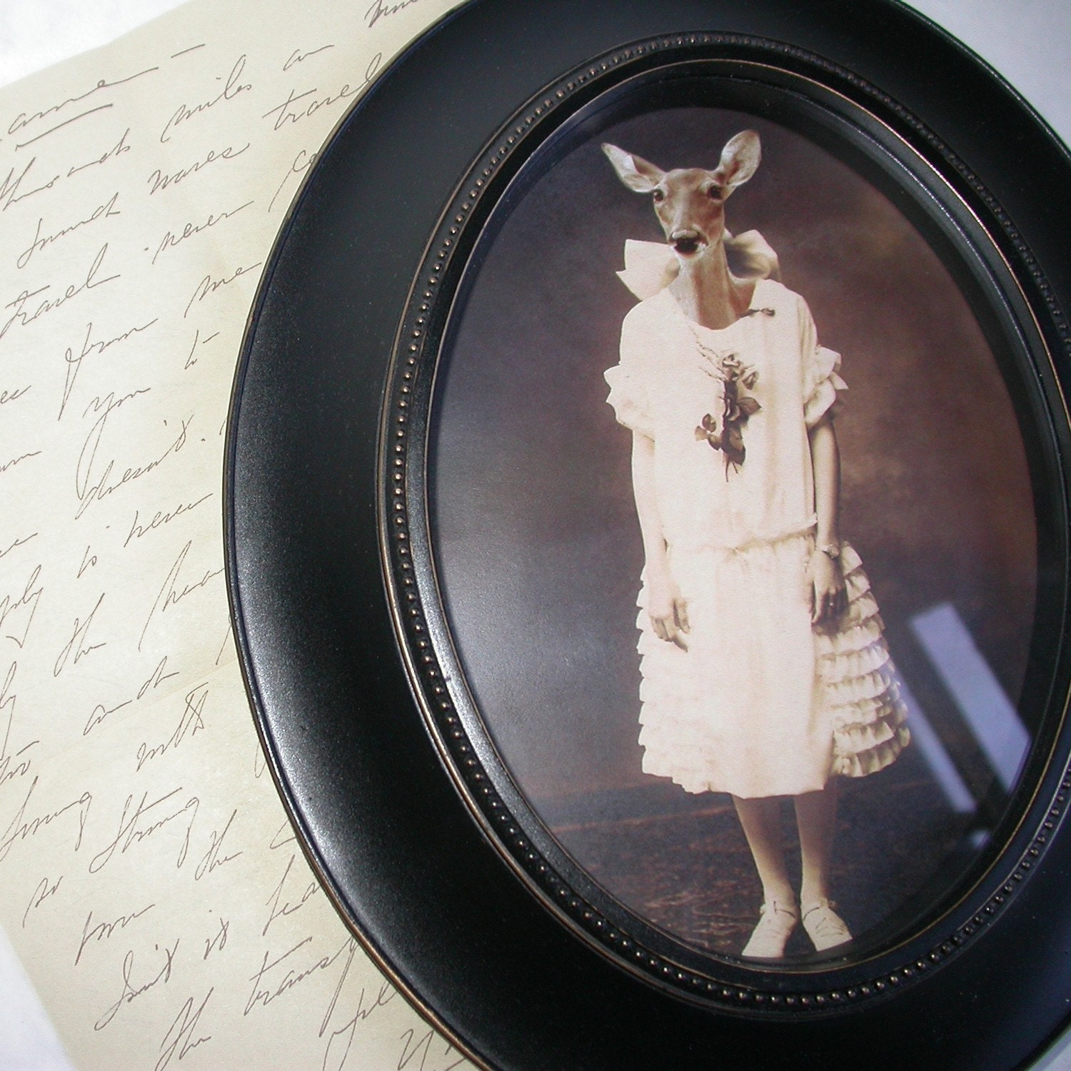 Dear Jane 8 x 10 Anthropomorphic print