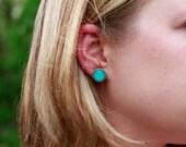 Vibrant Vintage Glass Earrings.