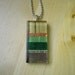 ON SALE - Original Art Pendant - Yellow No.2