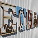 Hand Painted Wall Letters for Children