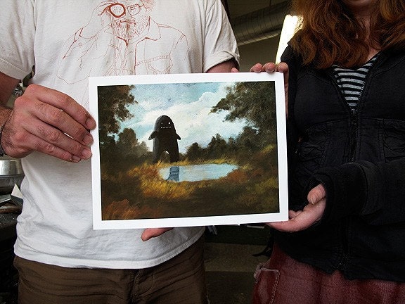 Looking through the trees at her secret pond in the meadow, Juliette could not believe her luck.
