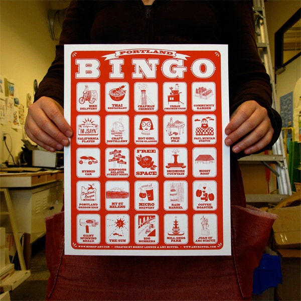 Portland BINGO - 2nd version