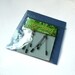Green circuit board cufflinks