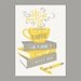 Tea and Books - CS Lewis quotation illustration print