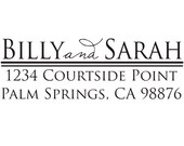 Return address stamp Custom stamps to personalize envelopes --2229