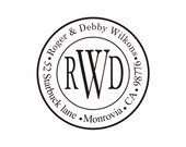 Initial Monogram Custom Round Return Address Rubber Stamp Great Housewarming Gift CLEAR BLOCK --2206