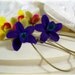 Orchid Drop Earrings
