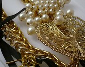 Pearl Cascade Chain Necklace