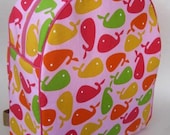 Pink Whales Backpack