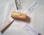 Airmail Birdie Handcarved Stamp