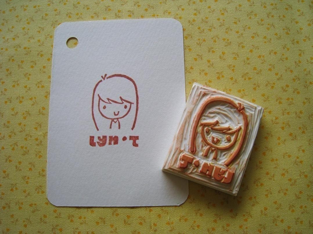 Personalized Mug Shot Signature Stamp