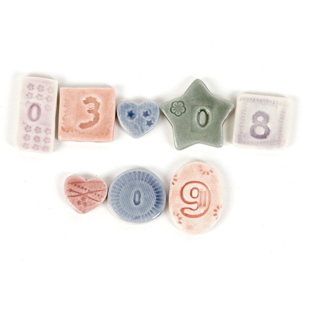 Personalised Wedding Date Magnets, Birthday, Christening