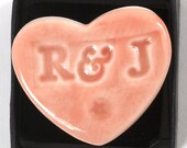 Twenty Personalized Porcelain Initial Magnet Wedding Favors